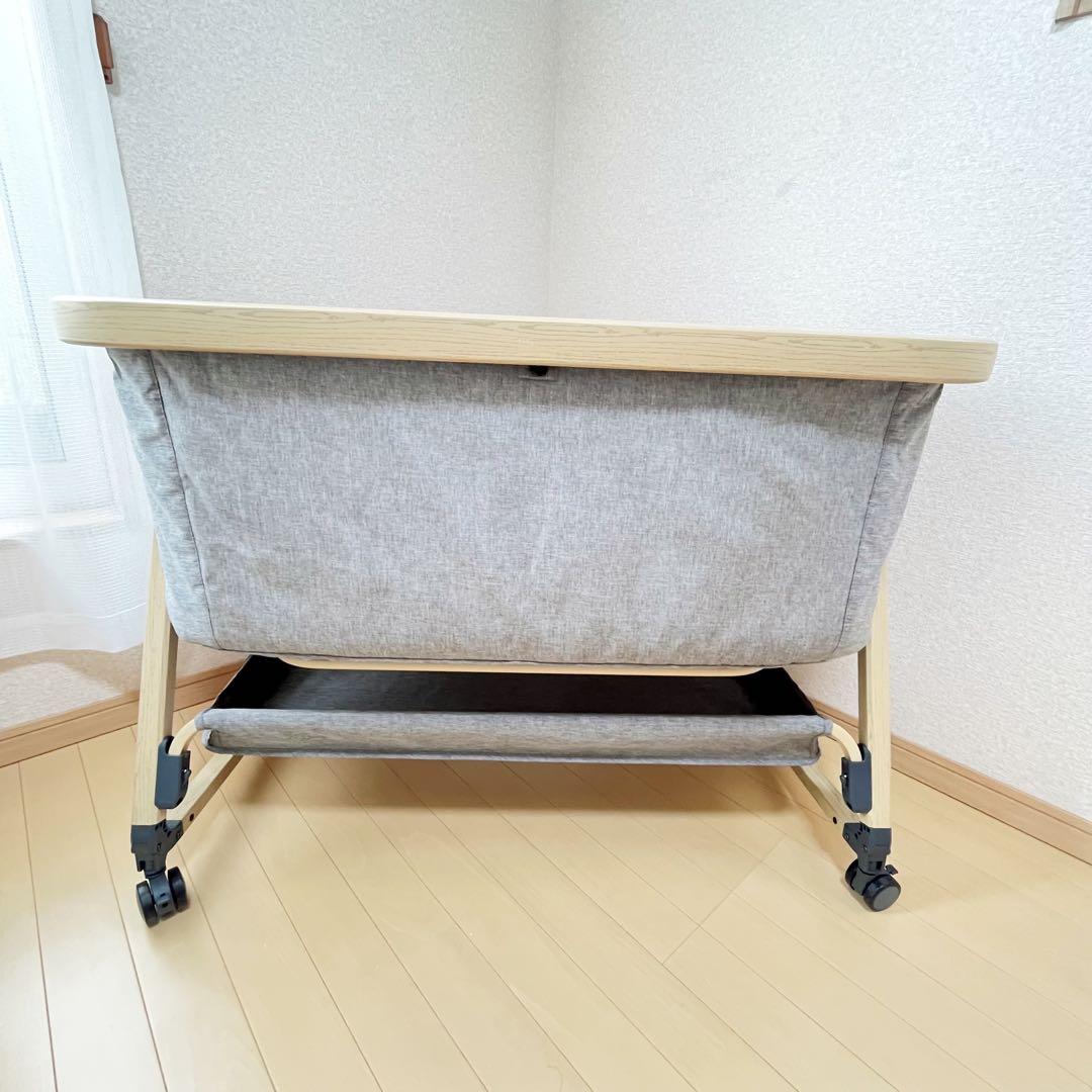 【美品✨1点限り✨】HZDMJ 折りたたみベビーベッド　Omi