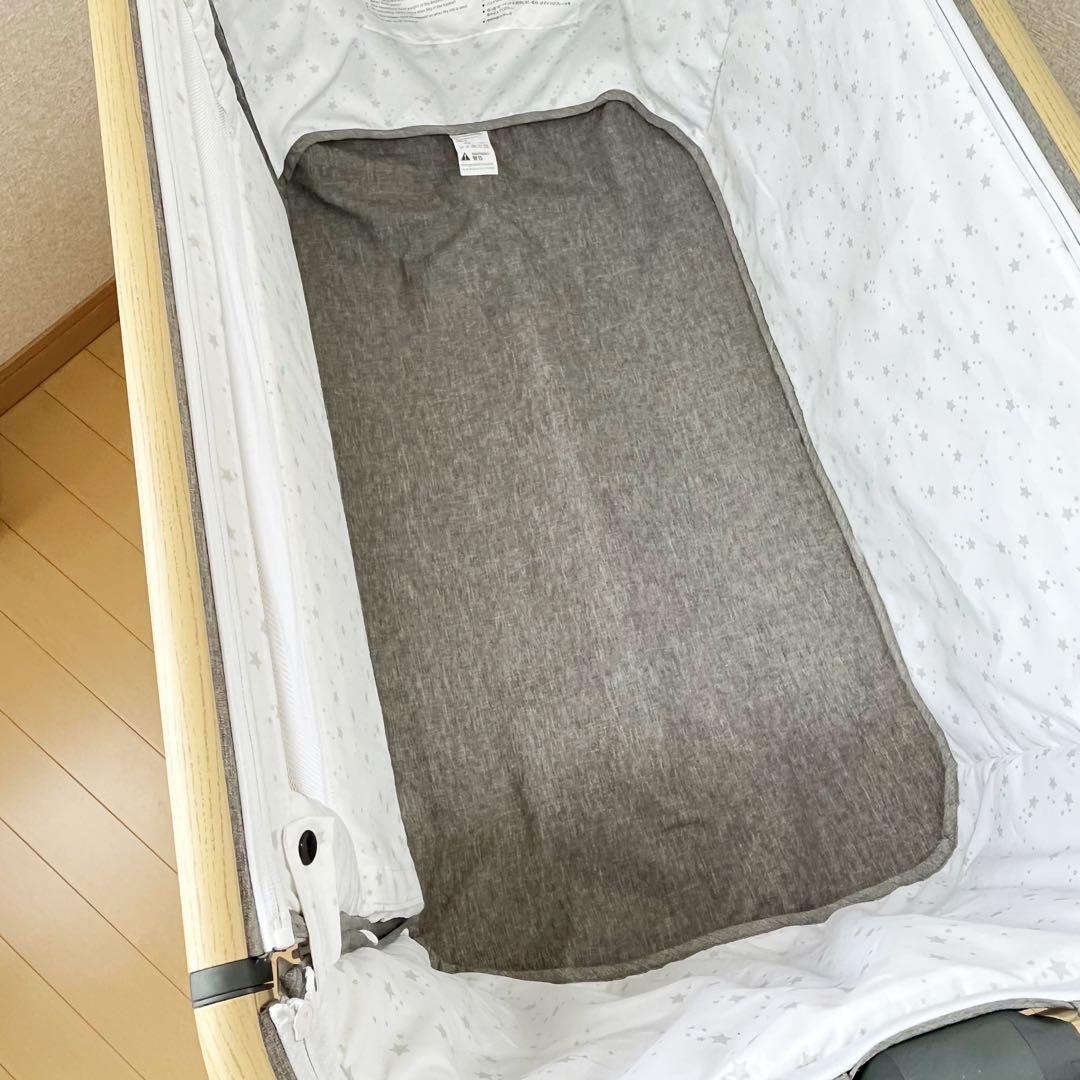 【美品✨1点限り✨】HZDMJ 折りたたみベビーベッド　Omi