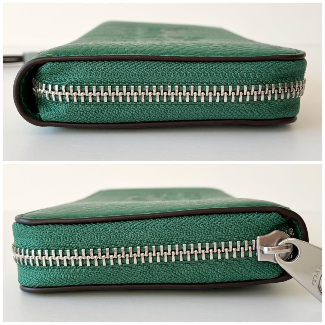 【新品】COACH 長財布 ホースアンドキャリッジ ジップ アラウンド 馬車