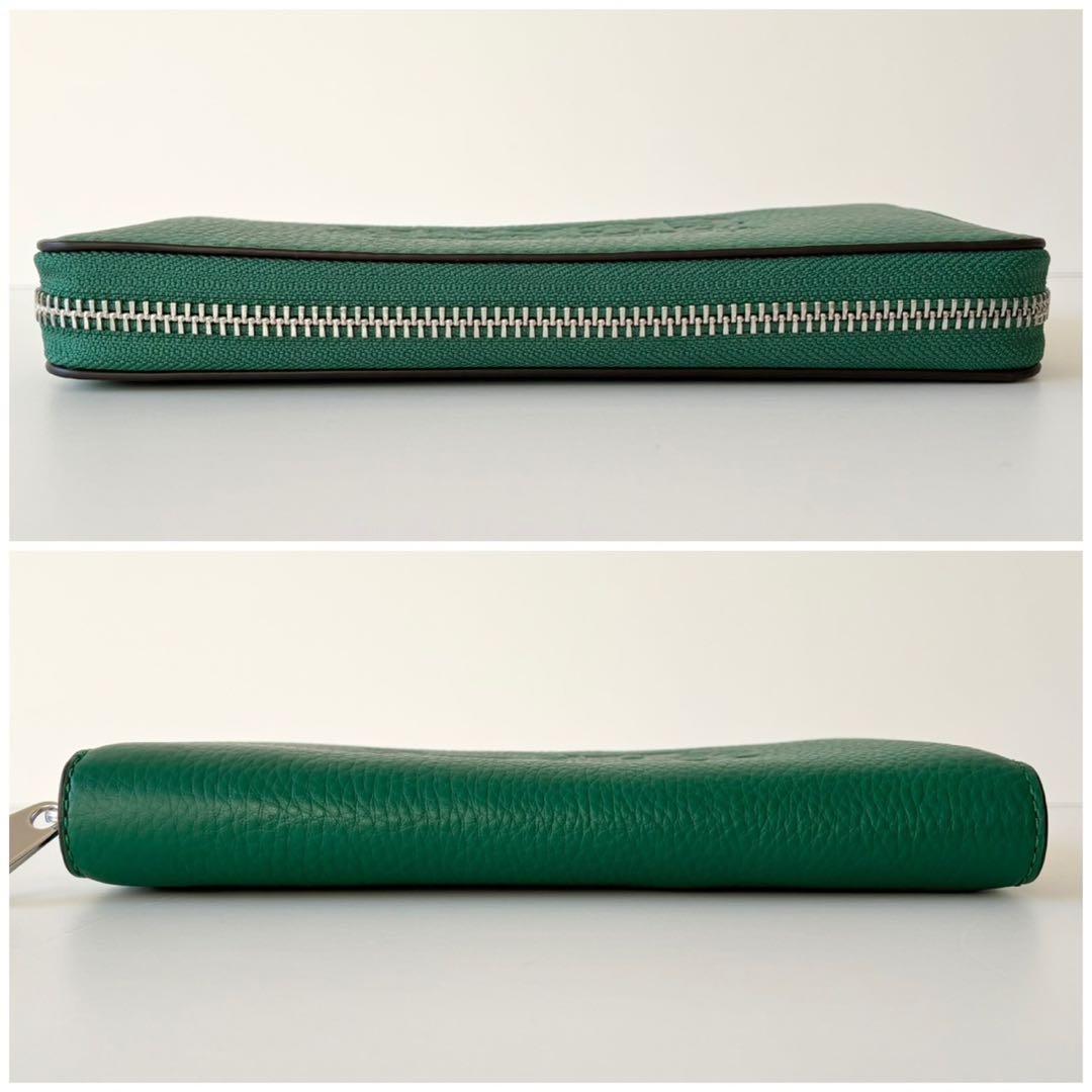 【新品】COACH 長財布 ホースアンドキャリッジ ジップ アラウンド 馬車