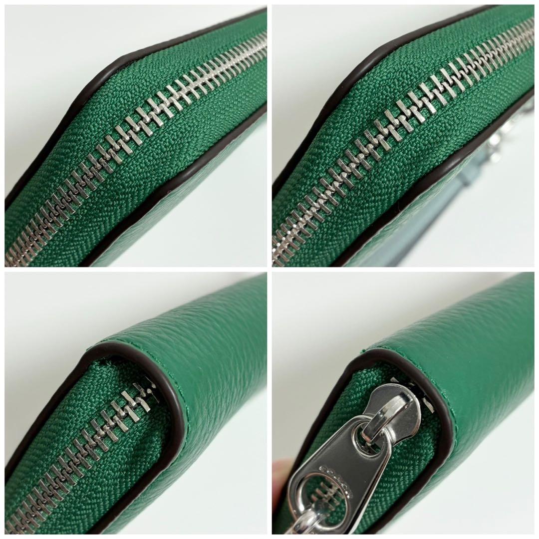 【新品】COACH 長財布 ホースアンドキャリッジ ジップ アラウンド 馬車