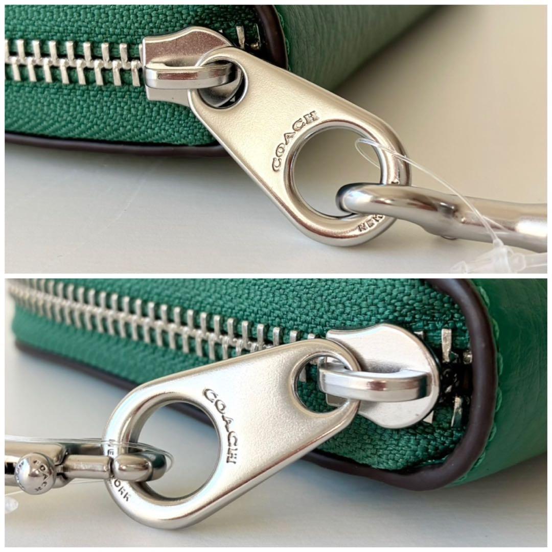【新品】COACH 長財布 ホースアンドキャリッジ ジップ アラウンド 馬車