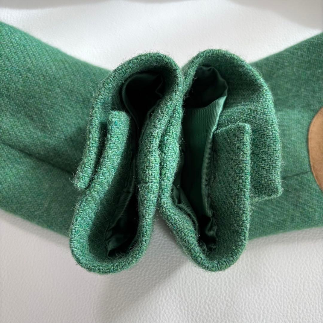 極美品 ラルフローレン[アルパカ混 エルボーパッチ くるみ]テーラードジャケット