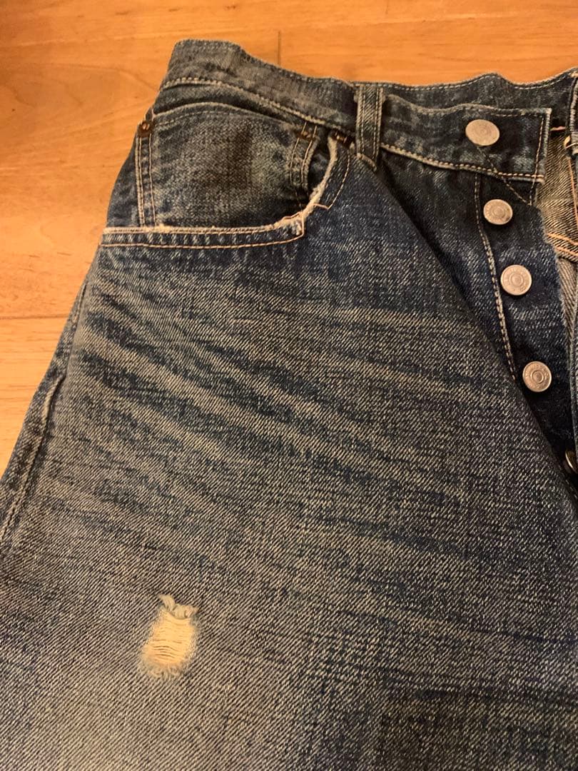 リーバイスLVC 501xx 55501 日本製　ヴィンテージ加工 w33