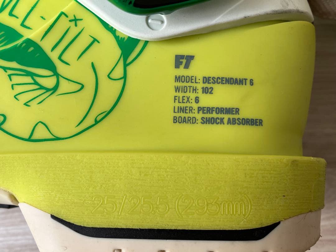 スキーブーツ　DESCENDANT6 25.5cm FULLTILT