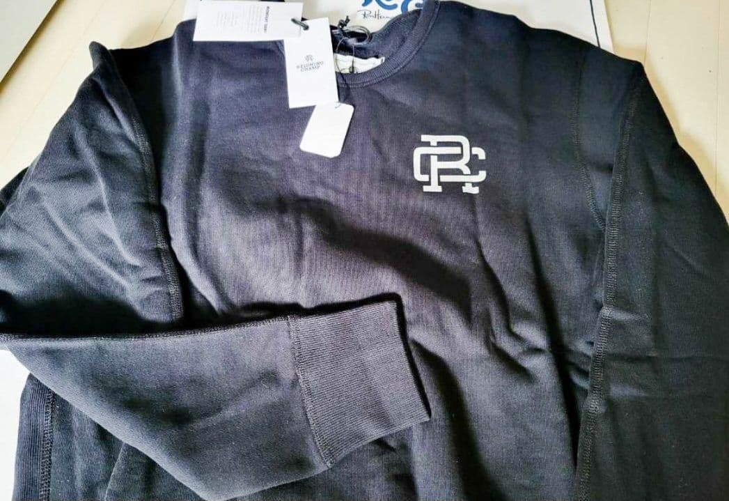 ロンハーマン レイニングチャンプ スウェット M　新品 黒　タグ付