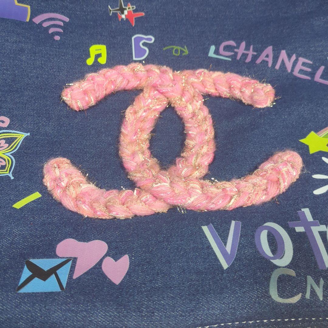 T-LOVEページ CHANEL デニムショルダーバッグ