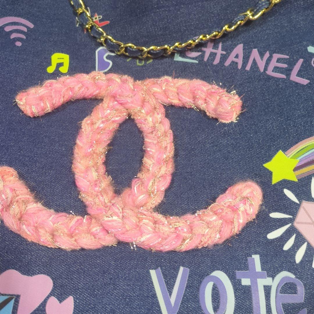 T-LOVEページ CHANEL デニムショルダーバッグ