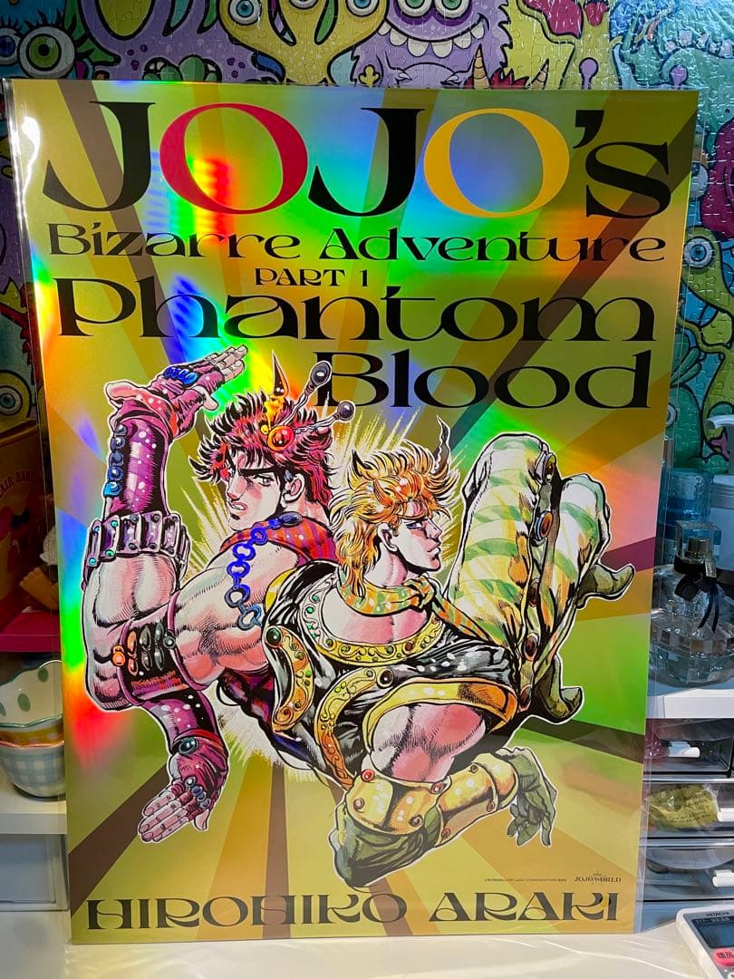 THE★JOJO WORLD 原作B3オーロラポスター1〜5部