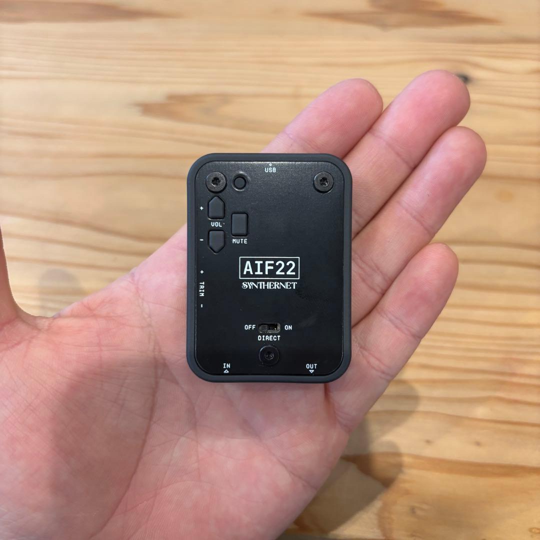 【最終値下げ】AIF22 小型オーディオインターフェース