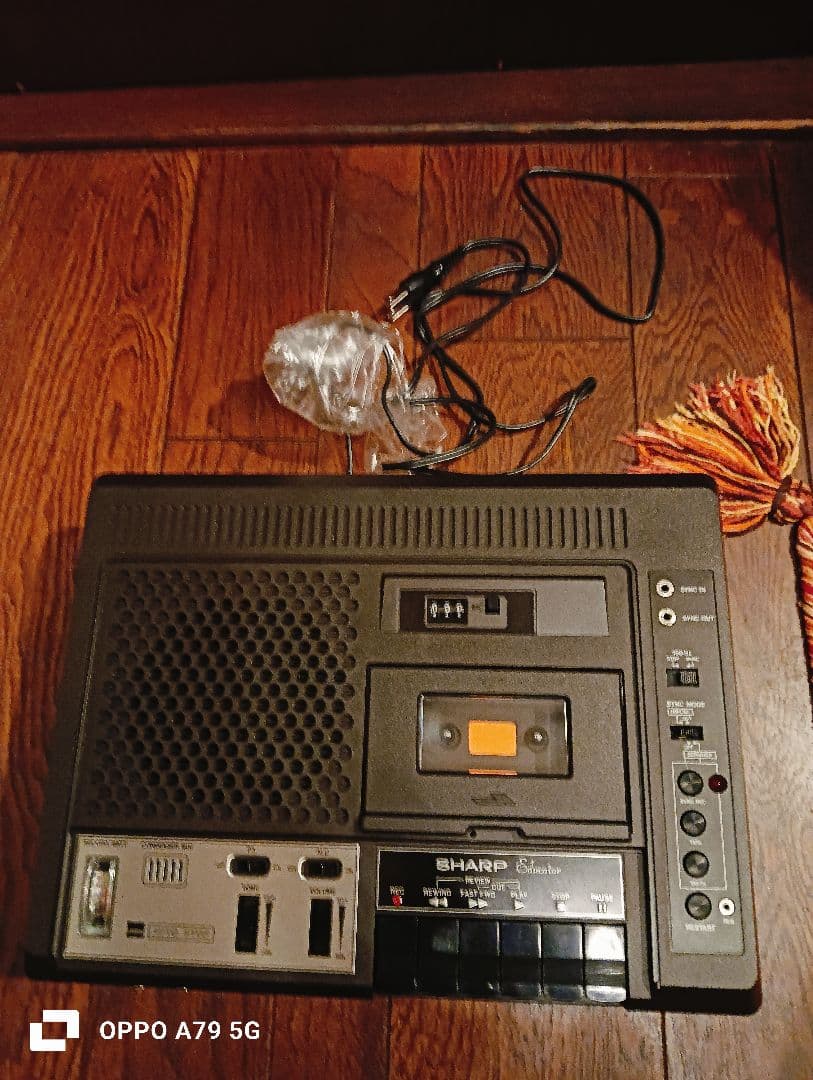 『新品』　SHARP シンクロ カセットテープレコーダー　RD-670AV1