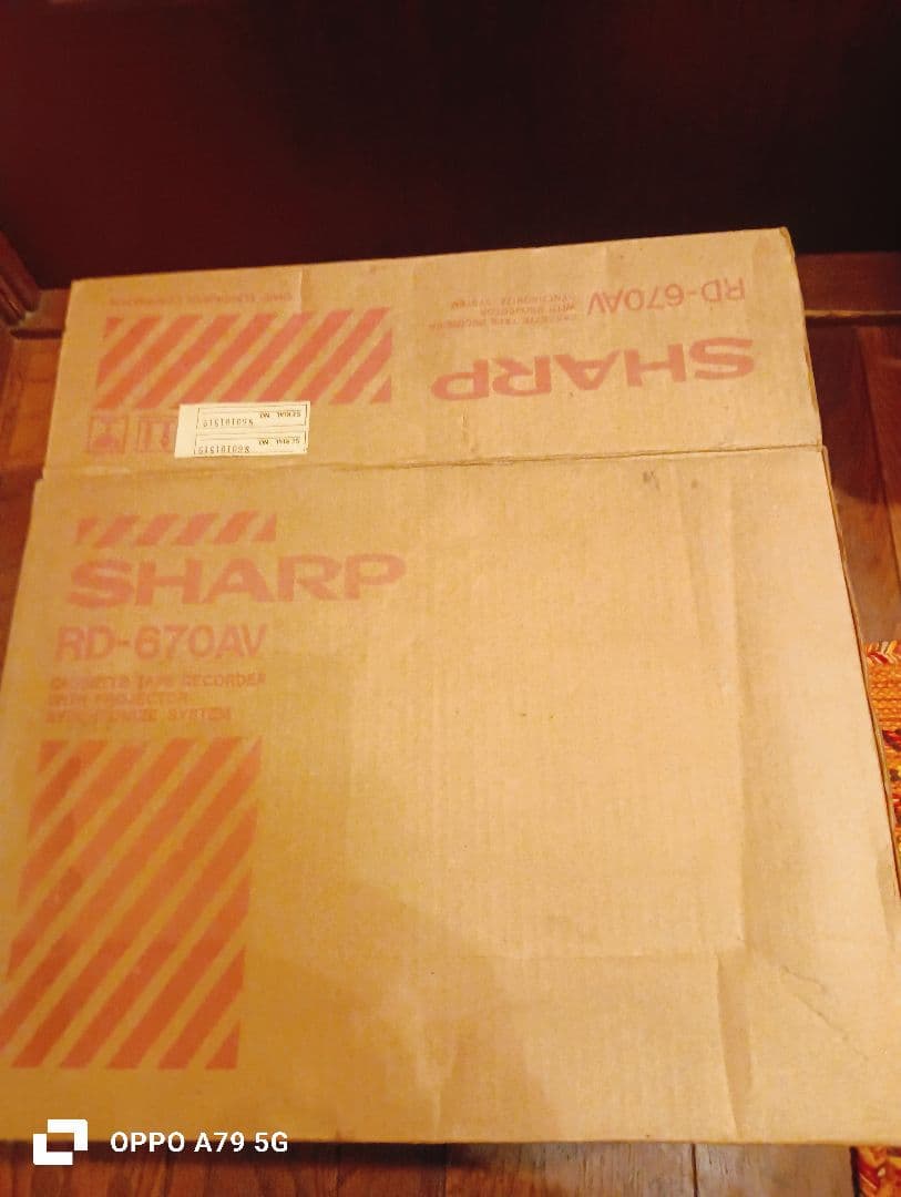 『新品』　SHARP シンクロ カセットテープレコーダー　RD-670AV1