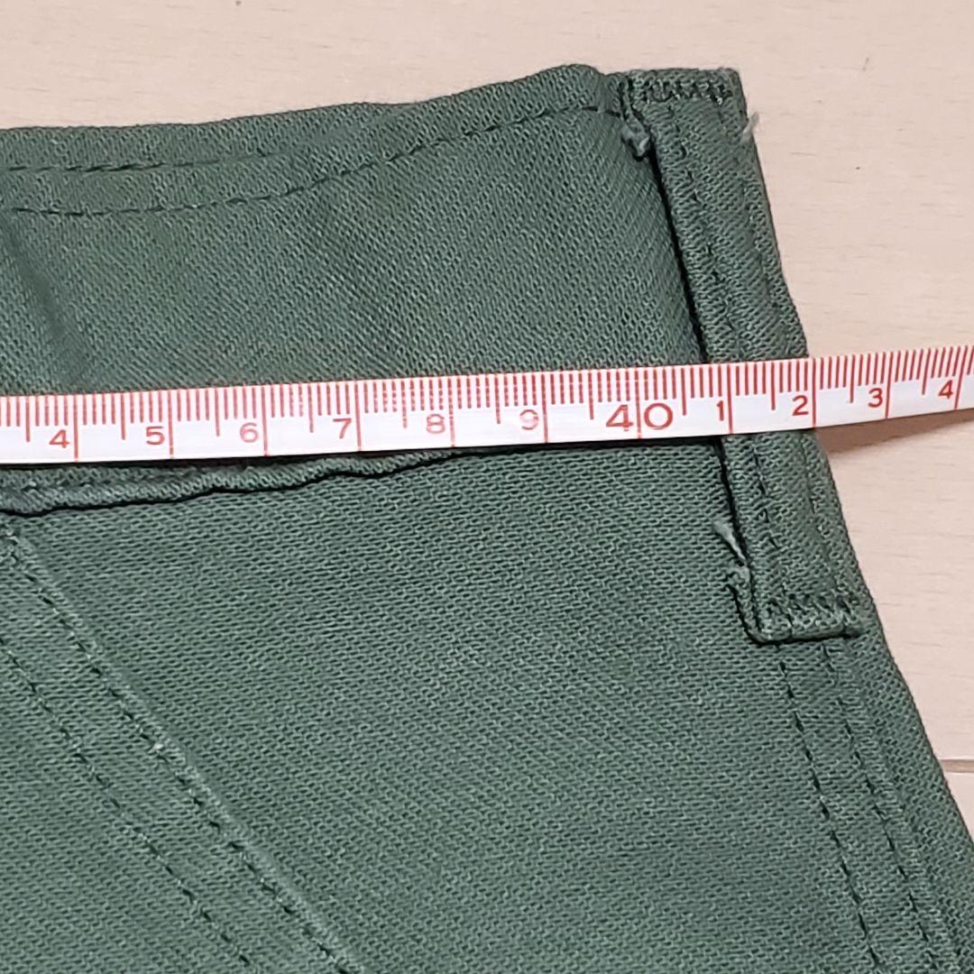 GUNG HO/ガンホー ベイカーパンツ カーキ 裾上無 MADE IN USA