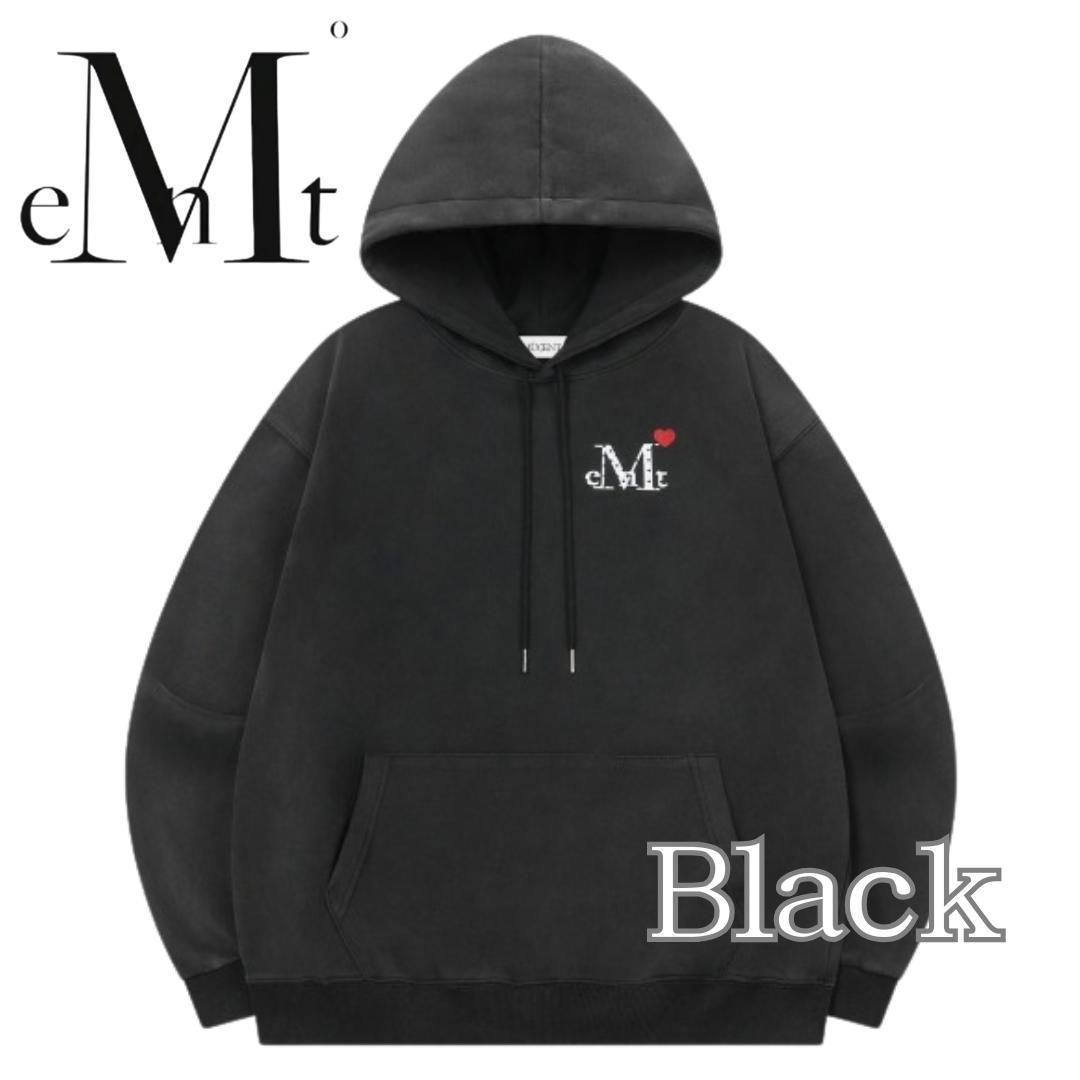 新品★MUCENT ムセント ラブリッツミニハートロゴフードパーカー