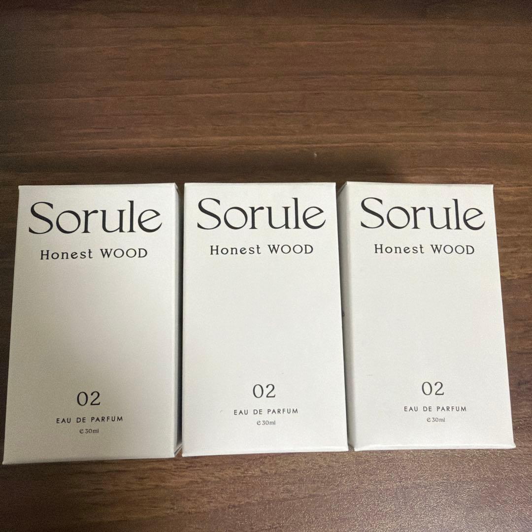 sorule ソルレ オードパルファム 02 オネストウッド 30ml