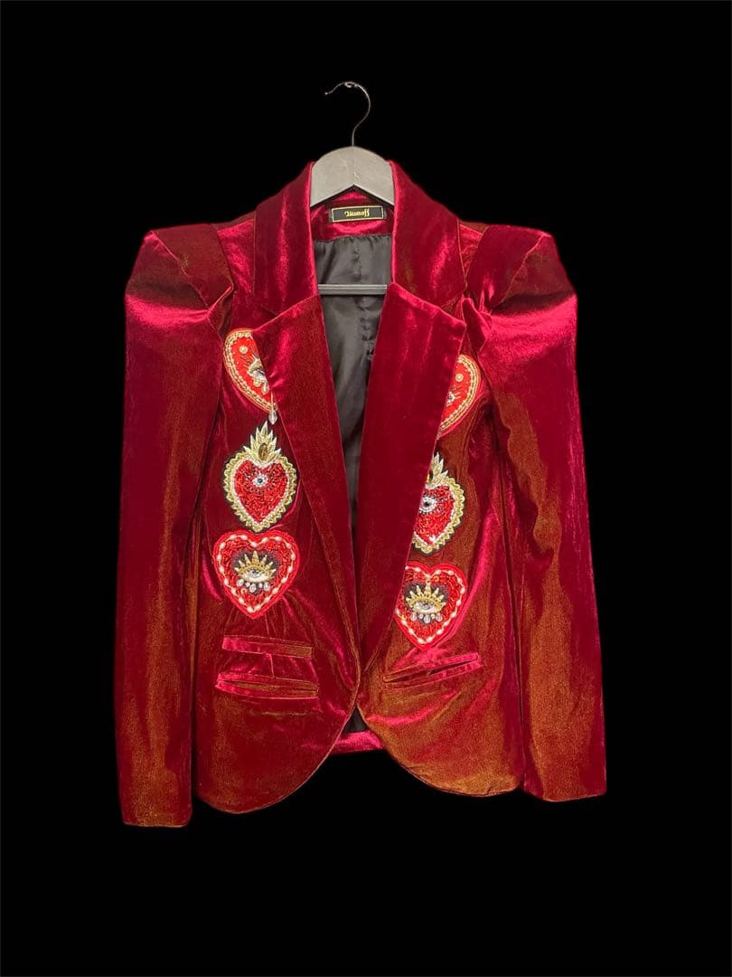 ジャケット・アウター Sacred Heart Velvet Jacket