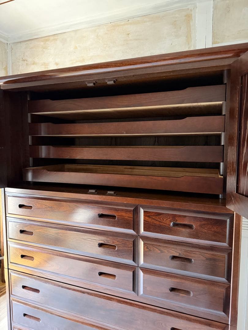 民芸家具 無垢 箪笥 整理箪笥 箪笥 着物 収納 引出し　抽斗 タンス 和家具