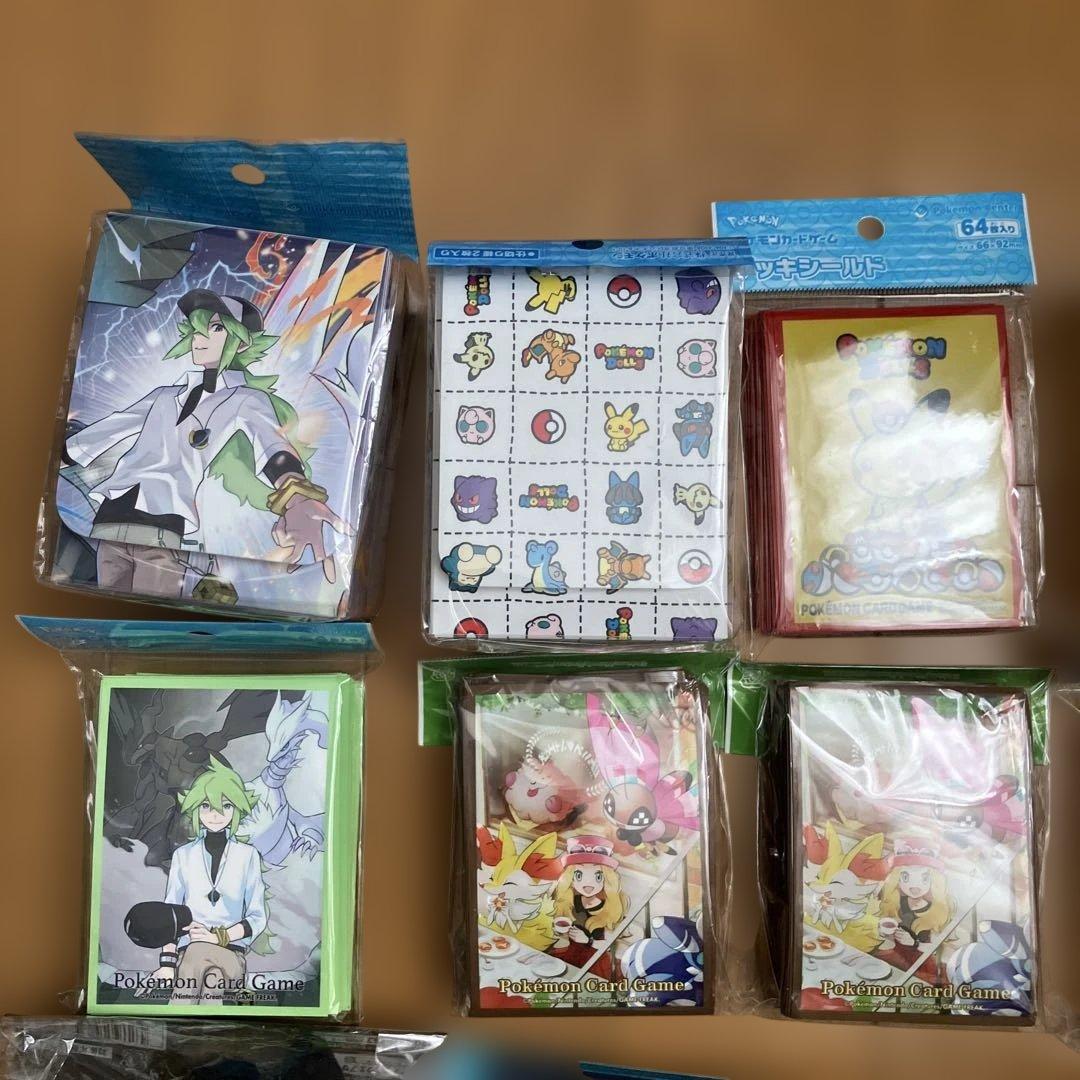 【ポケカサプライ】スリーブ・プレイマット・デッキケースセット全18点セット