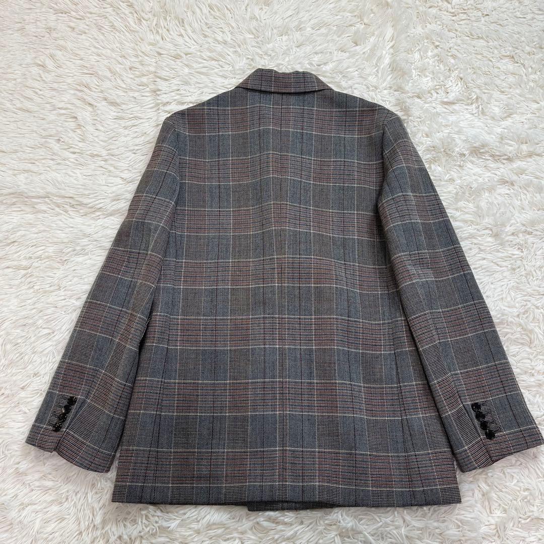 極美品 MACPHEE ダブルブレスト テーラード ジャケット チェック