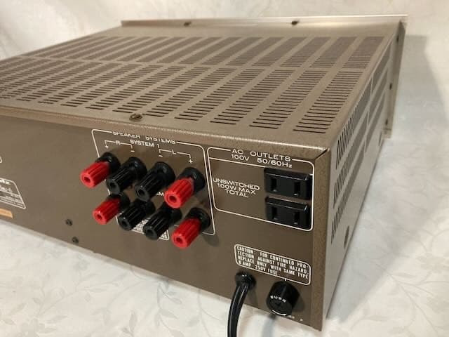 MARANTZ ESOTEC SM-6 パワーアンプ 取説付き