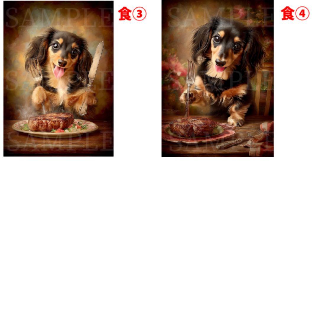 ハニチェリーナ リクエスト制作 ミニチュアダックスフンド A4サイズ33枚