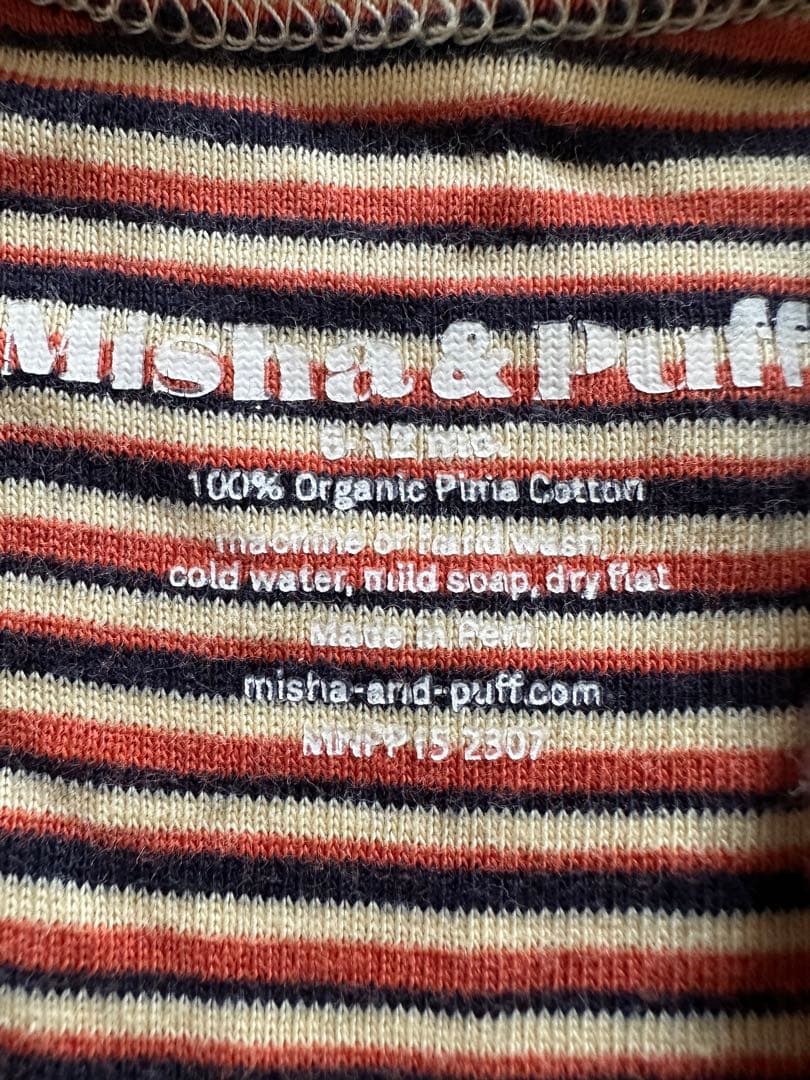 ロンパース・カバーオール misha&puff Layette PimaOverall 6-12m