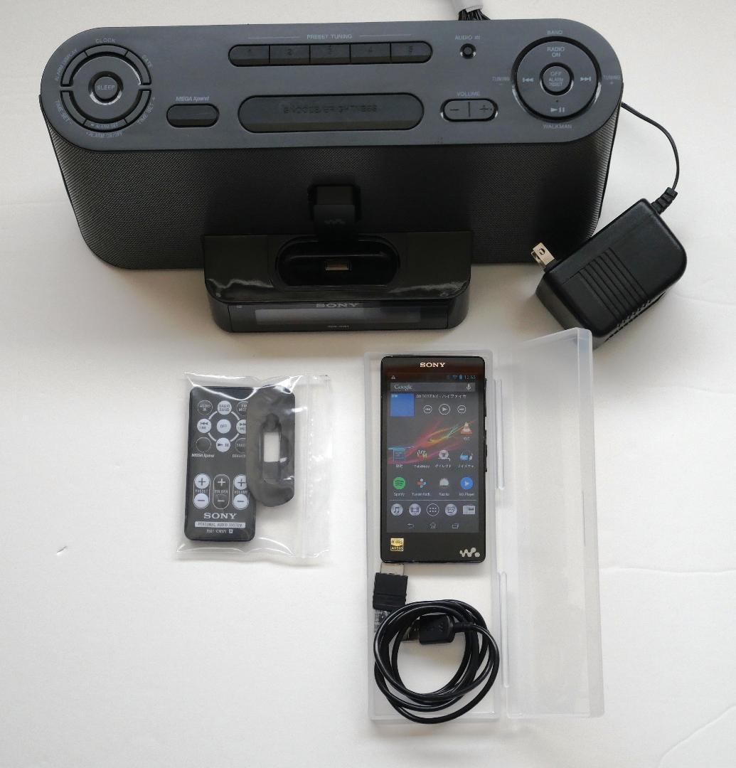 【中古】ウォークマンNW-F886 [32GB]+ドックスピーカーRDP−NW1