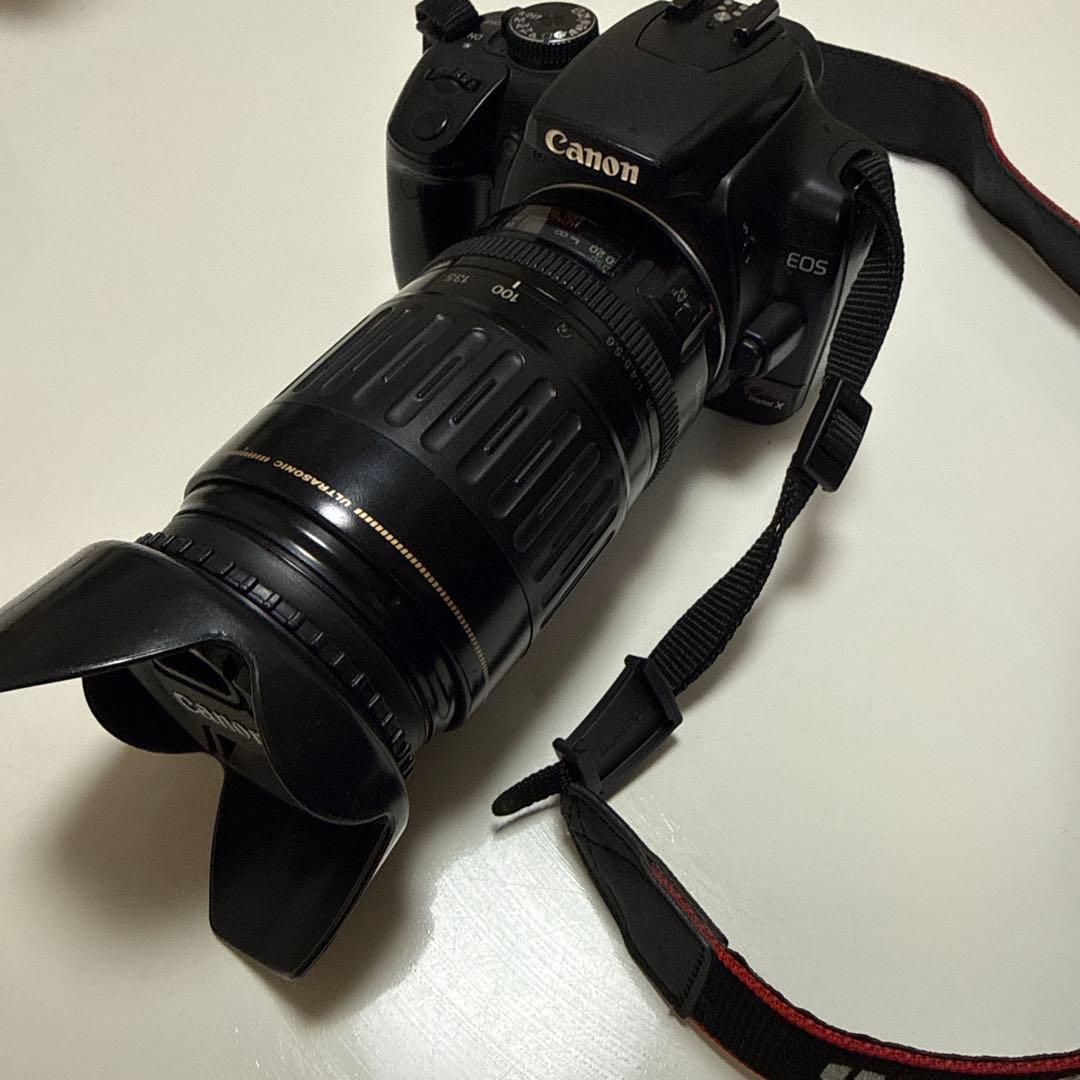 Canon EOS デジタル一眼レフカメラ 100-300mmレンズ付き