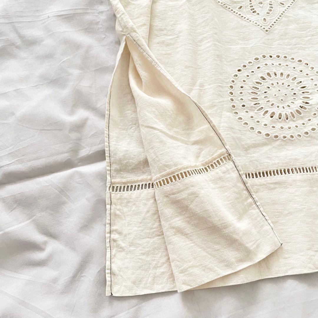 HOUSE OF LOTUS モザイクエンブロイダリーワンピース