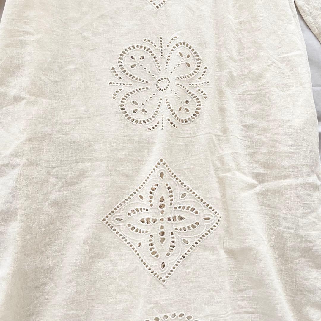 HOUSE OF LOTUS モザイクエンブロイダリーワンピース