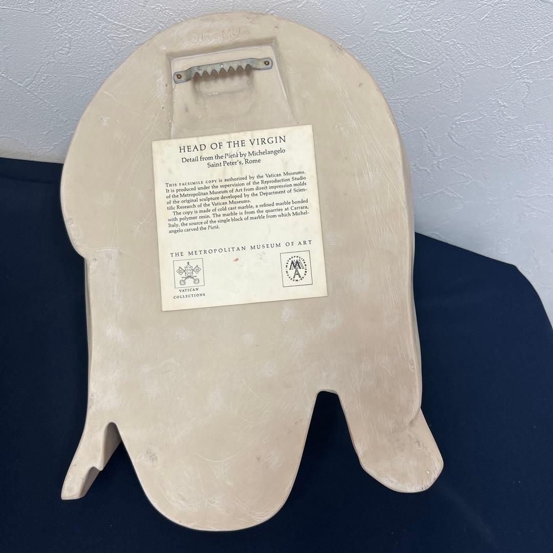 ピエタ　マリア様頭部像　メトロポリタン美術館　1982年