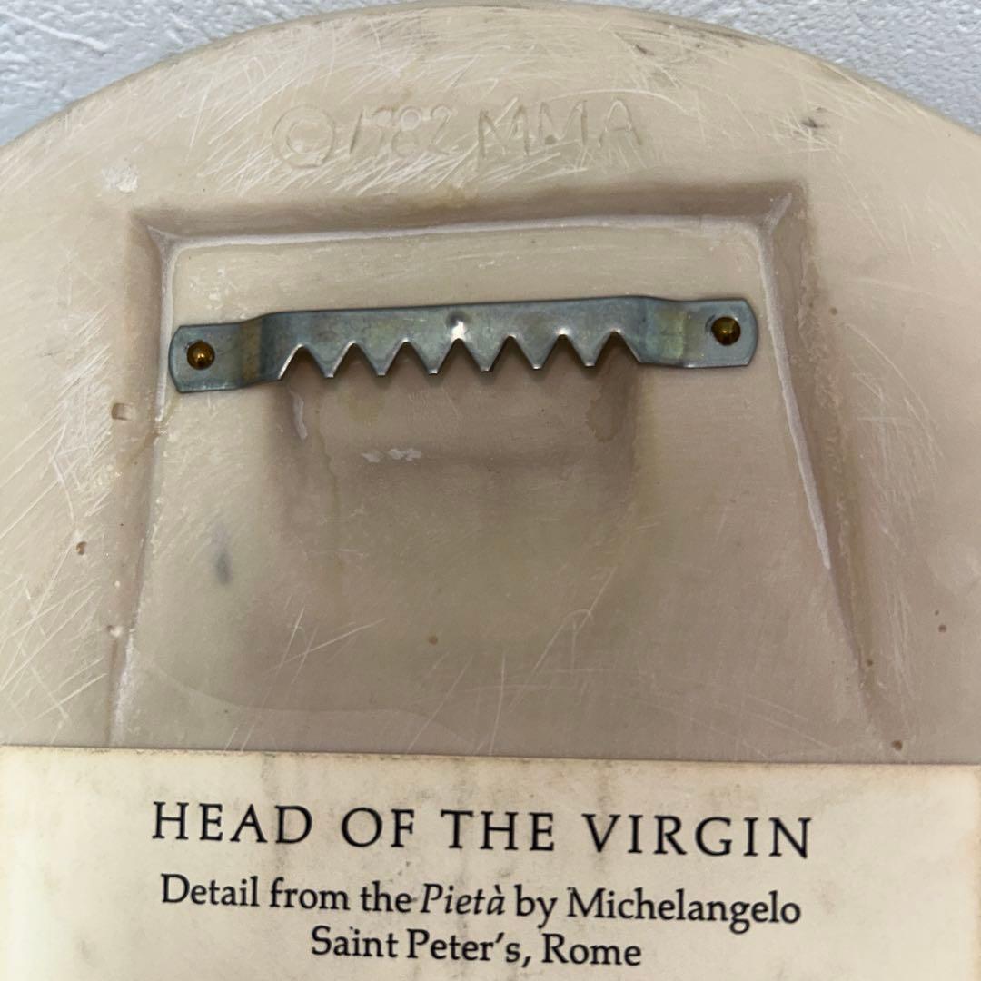 ピエタ　マリア様頭部像　メトロポリタン美術館　1982年