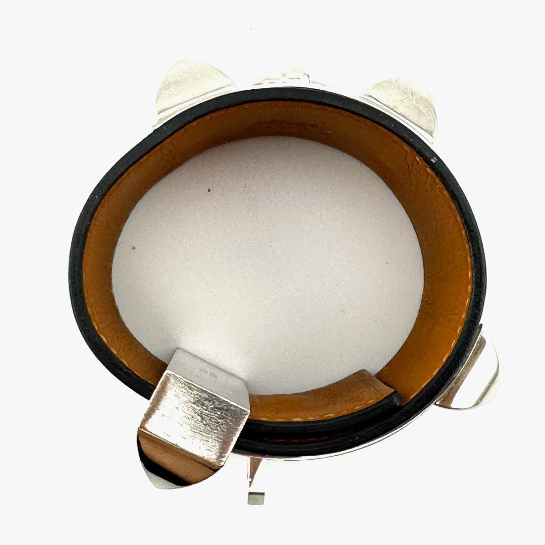 エルメス HERMES コリエドシアン バングル ブレスレット ブラウン