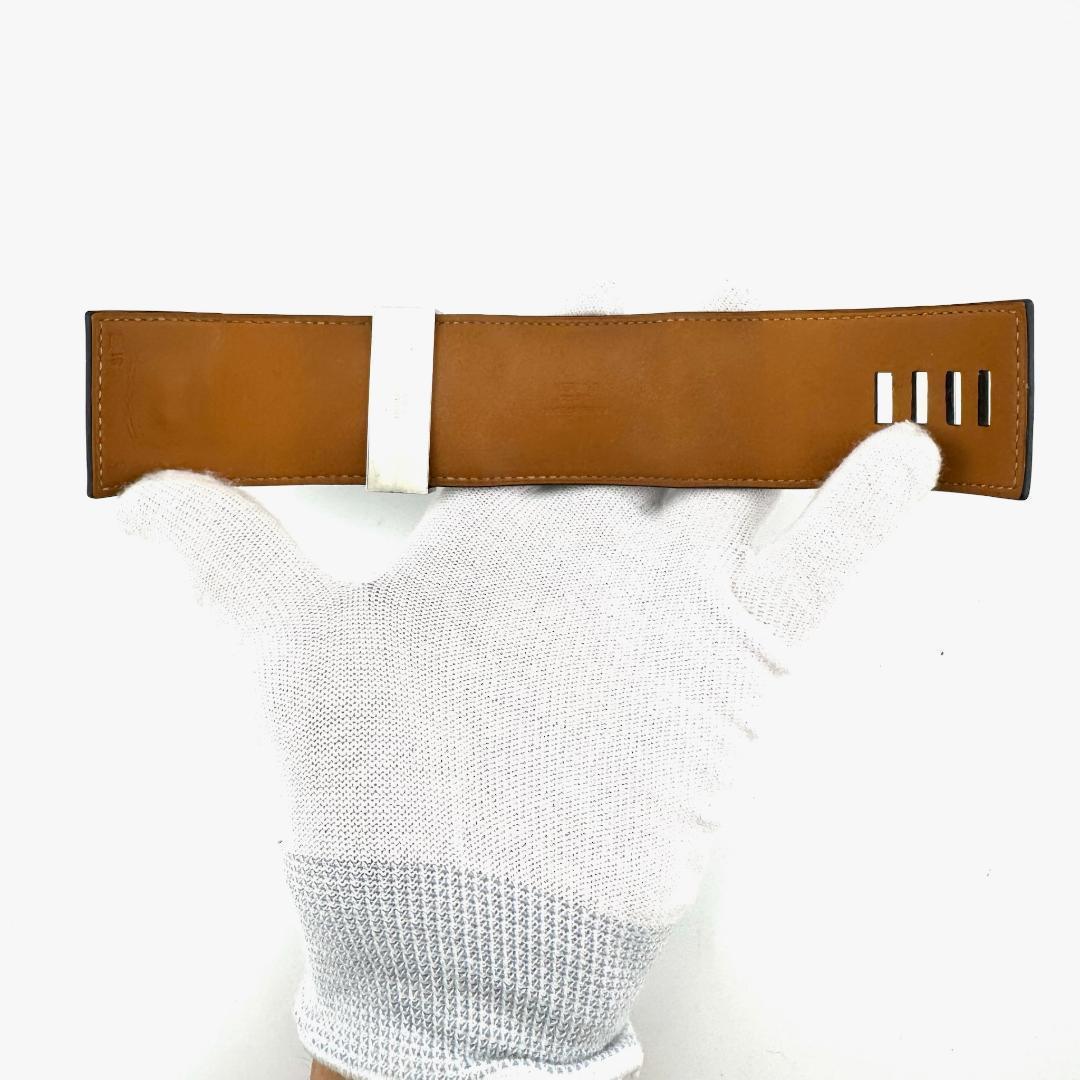 エルメス HERMES コリエドシアン バングル ブレスレット ブラウン