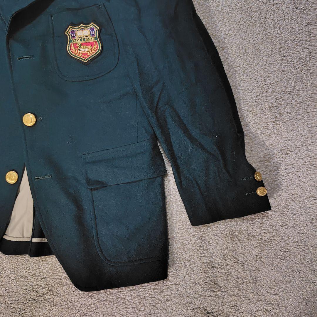 J.PRESS T-160 ダークグリーン 金ボタン　ブレザー　J.プレス