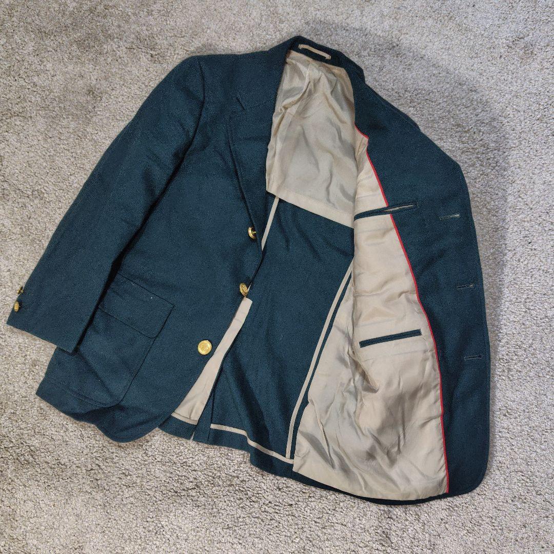 J.PRESS T-160 ダークグリーン 金ボタン　ブレザー　J.プレス