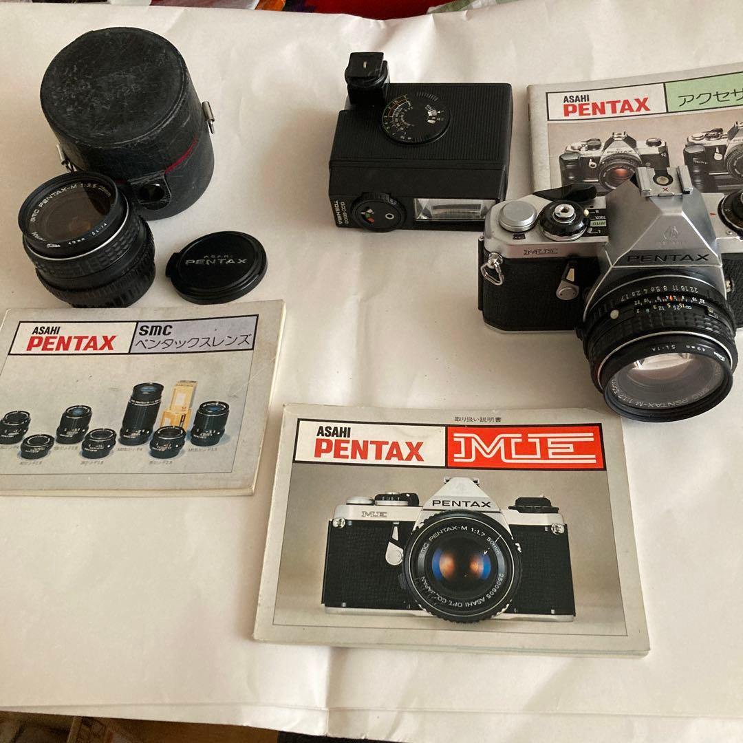 PENTAX ME 一眼レフカメラ SMC説明書レンズペンタックス-M1:3.5
