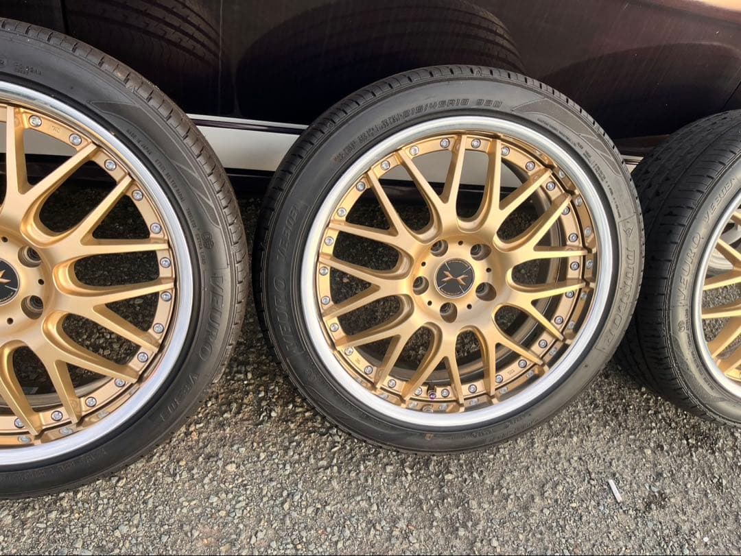 MARVEL ゴールド 215.45.R18 4本セット