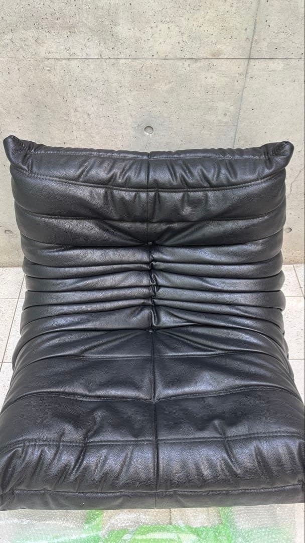 ligne roset togo 1P 本革 レザー ヴィンテージ ソファ