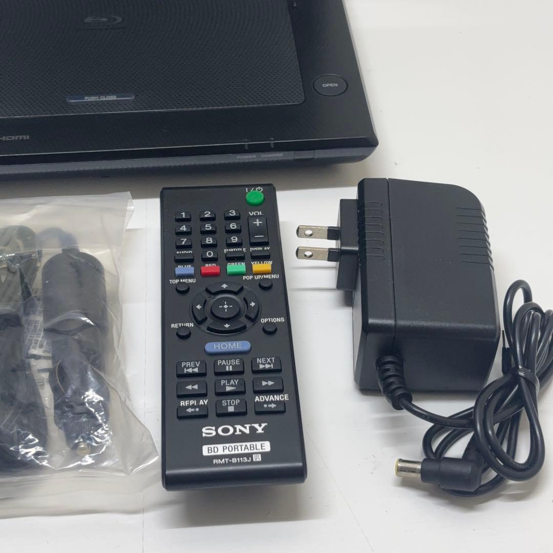 美品 SONY BDP-SX910 9インチ ポータブルBDプレーヤー