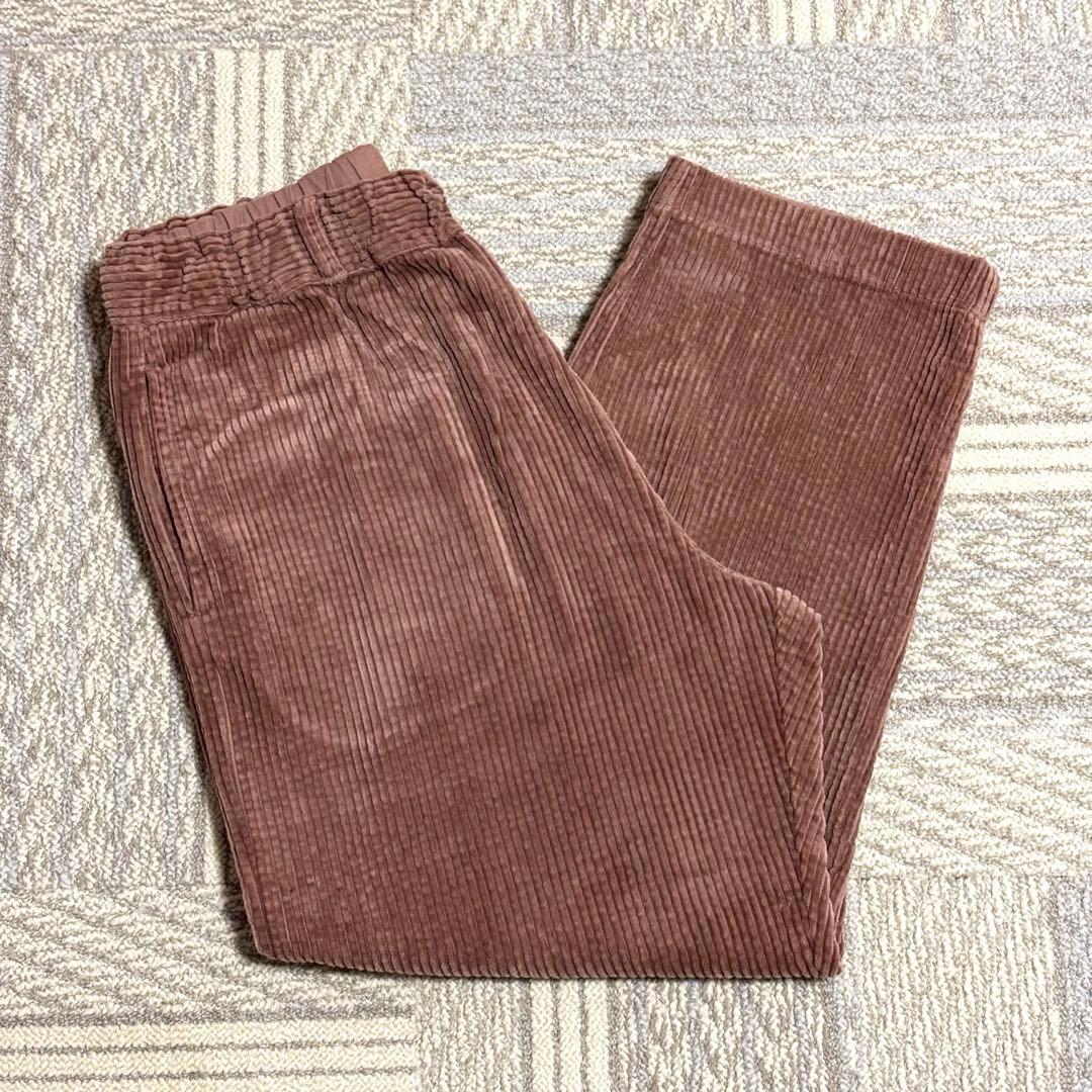 ネストローブ It's ME カラーコーデュロイパンツ ティー nestRobe