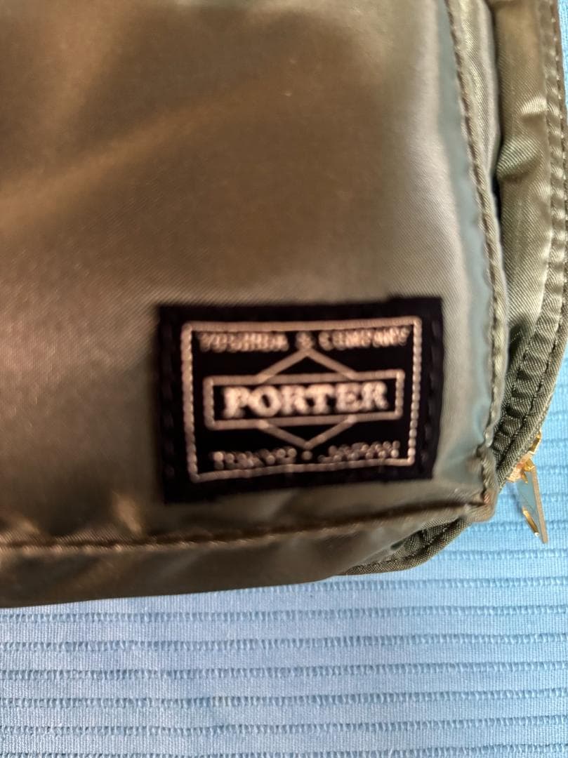 PORTER オリーブグリーン ショルダーバッグ（吉田カバン）