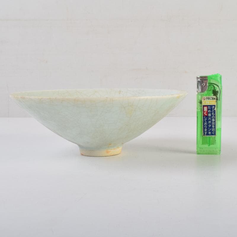 Big Chef　中国　影青　青白磁　陰刻　花文鉢　C　9105