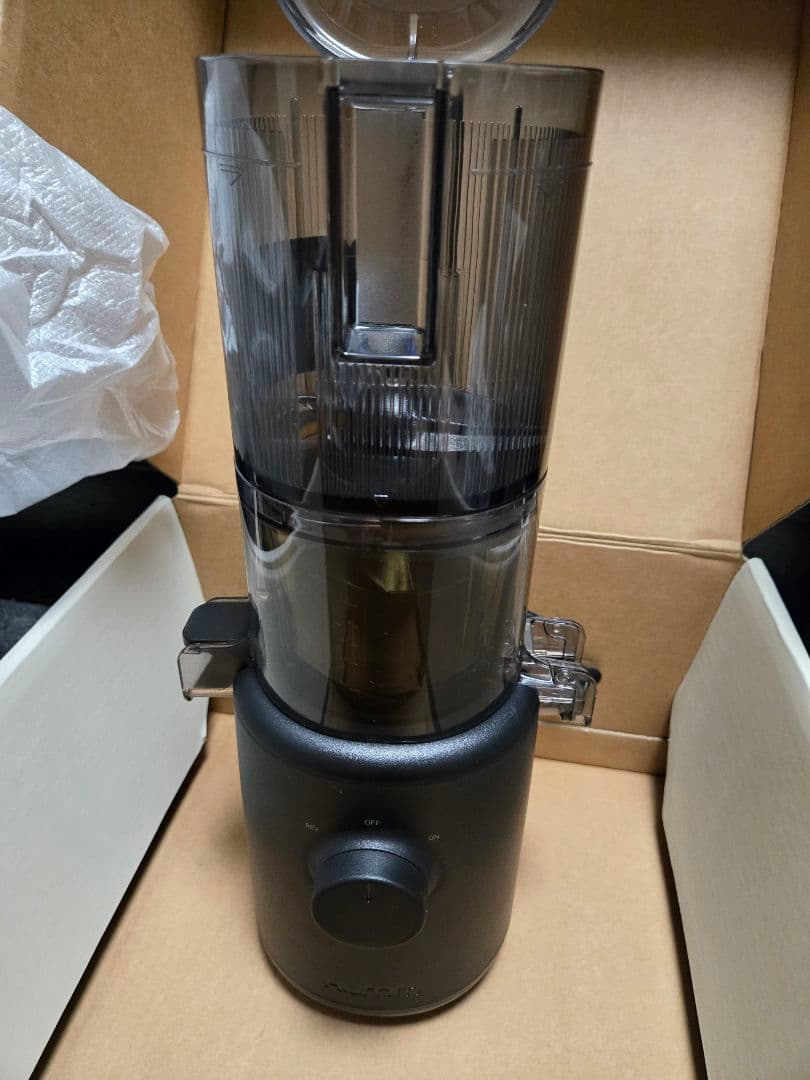 美品:HUROM ヒューロム スロージューサー H310A ブラック