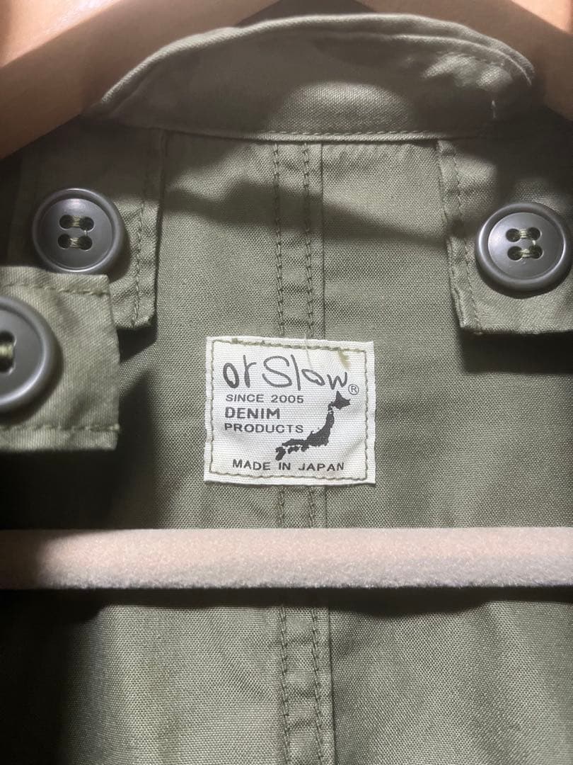 orSlow(オアスロウ)M-65フィッシュテールコート