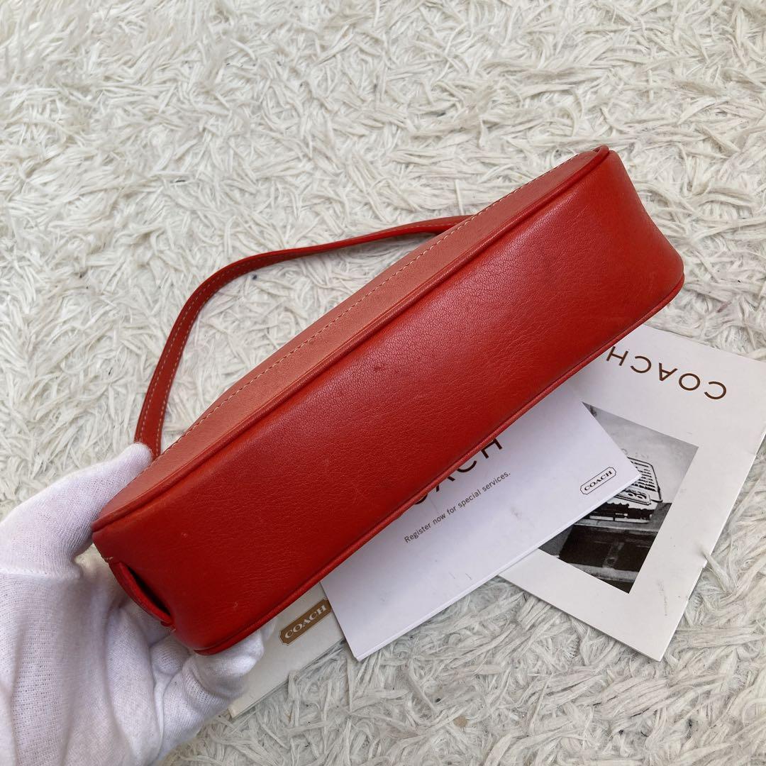 バッグ vintage coach old accessory porch orange