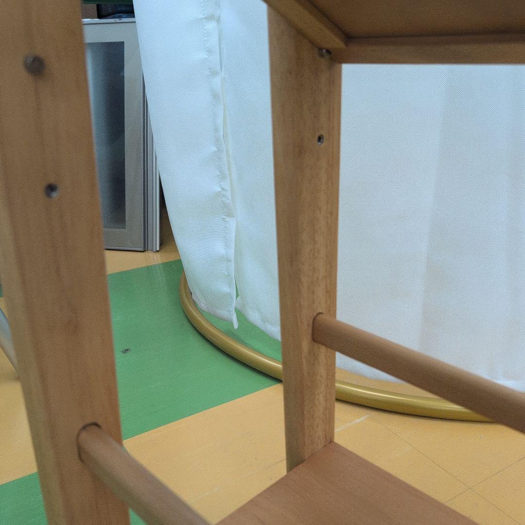 604 木製 3段キッチンワゴン キャスター付き