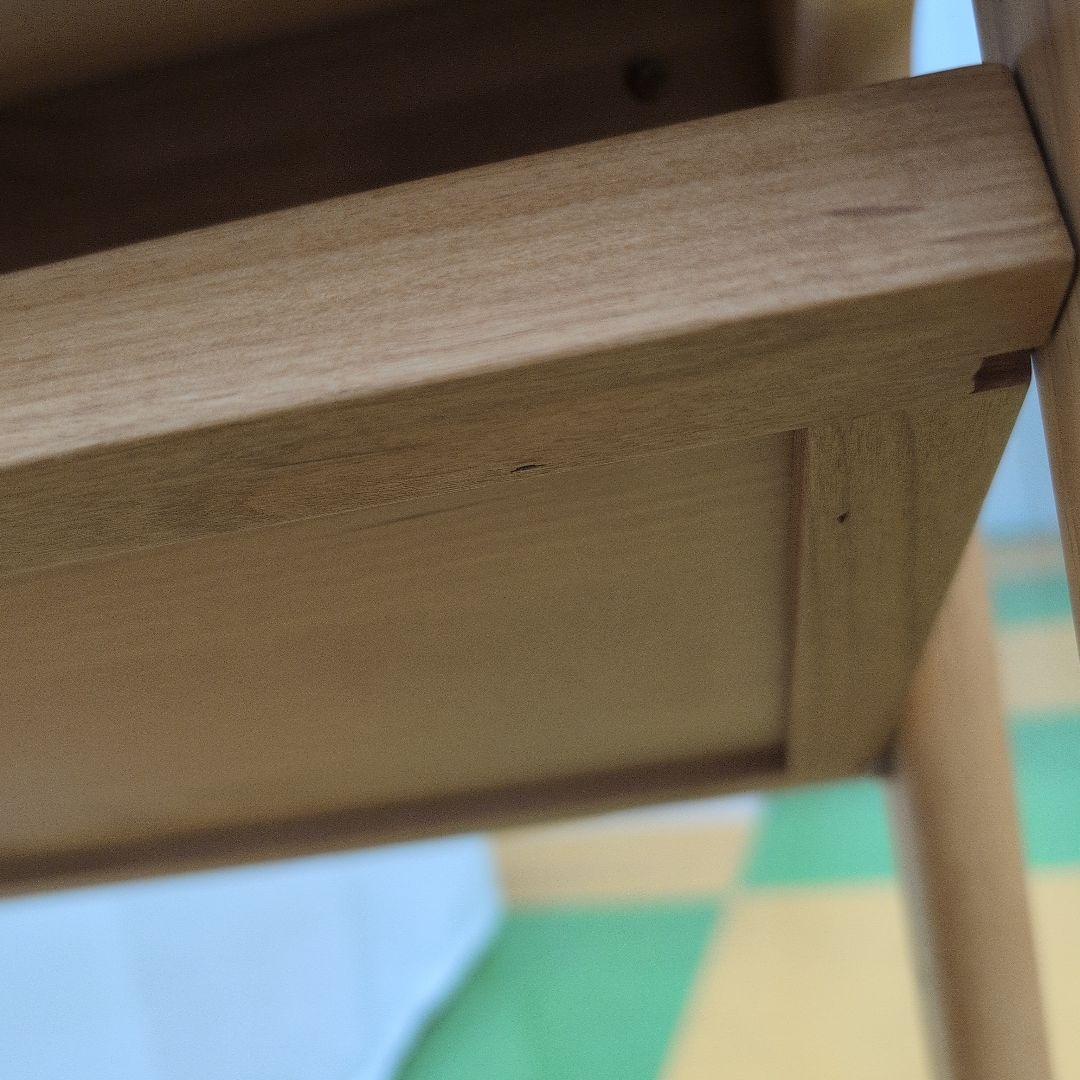 604 木製 3段キッチンワゴン キャスター付き