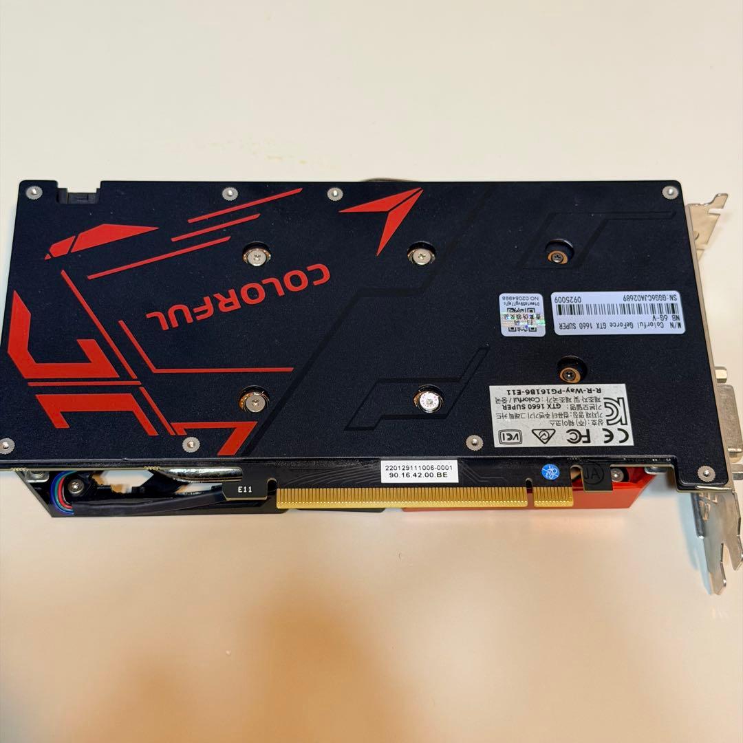 Colorful GTX 1660 Super グラフィックボード