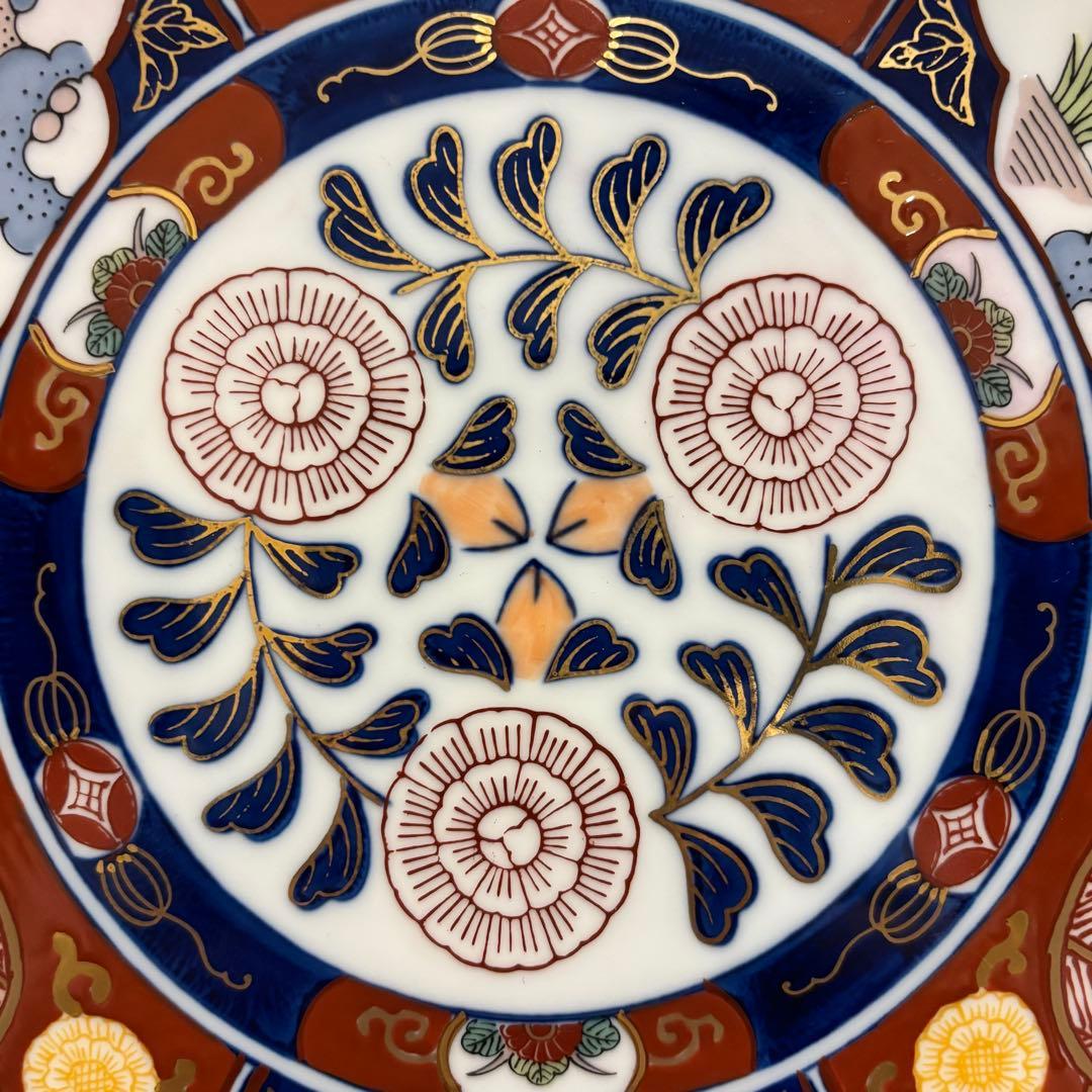 秀峰 輪花 大皿34cm 金彩 有田焼